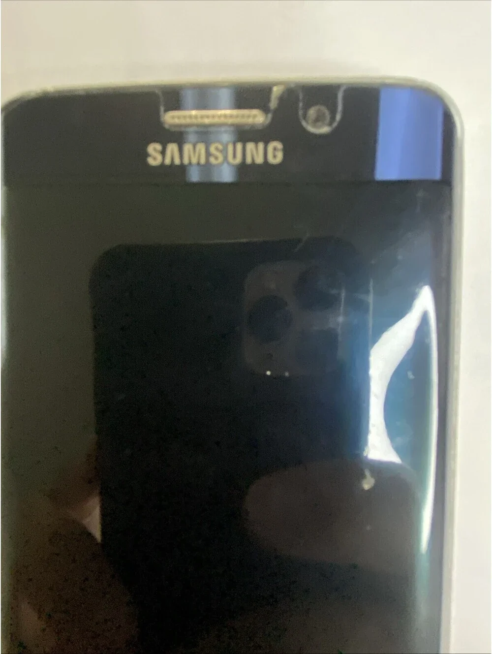 Samsung Galaxy S6 Edge 64 GB Black Sapphire - Unknown Carrier, Damaged, Untested